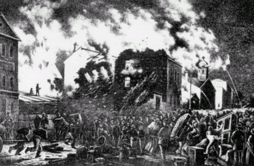 Before 1879, Buildings in London Regularly Burned to the Ground