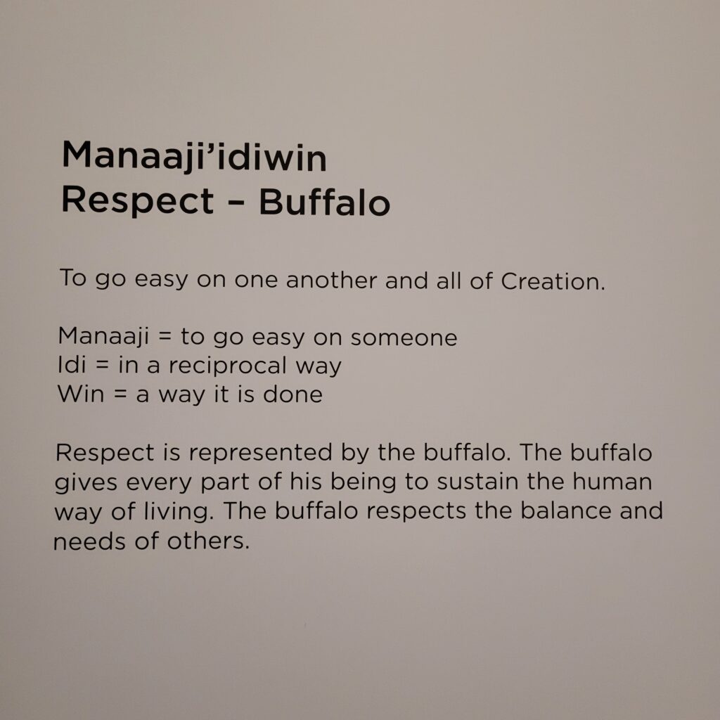 Indigenous wall mural.