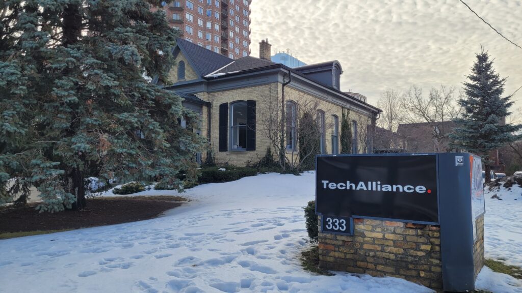 Tech Alliance Building on Waterloo Street in downtown London.
