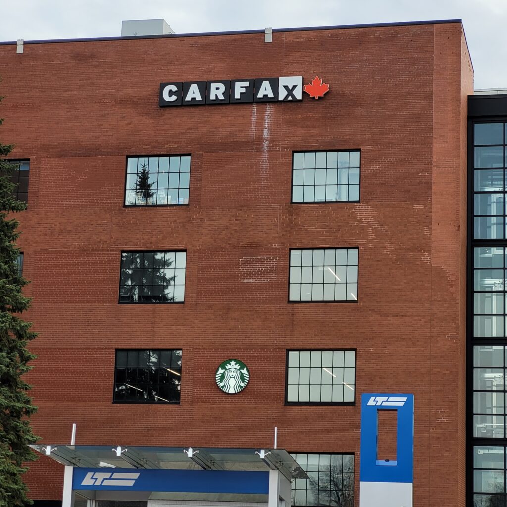 Carfax offices at 100 Kellogg Lane  in London.