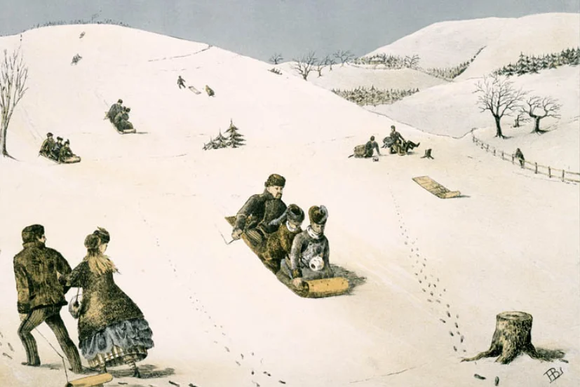How the Toboggan Craze Took London by Storm (in 1885)