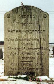 Tombstone of Peter MacGregor