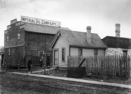 Early Imperial Oil Company building.