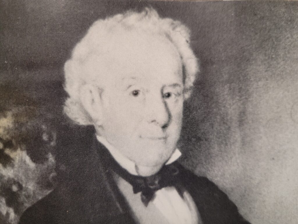Thomas Talbot, administrator of the Talbot Settlement in the 1800's. 
