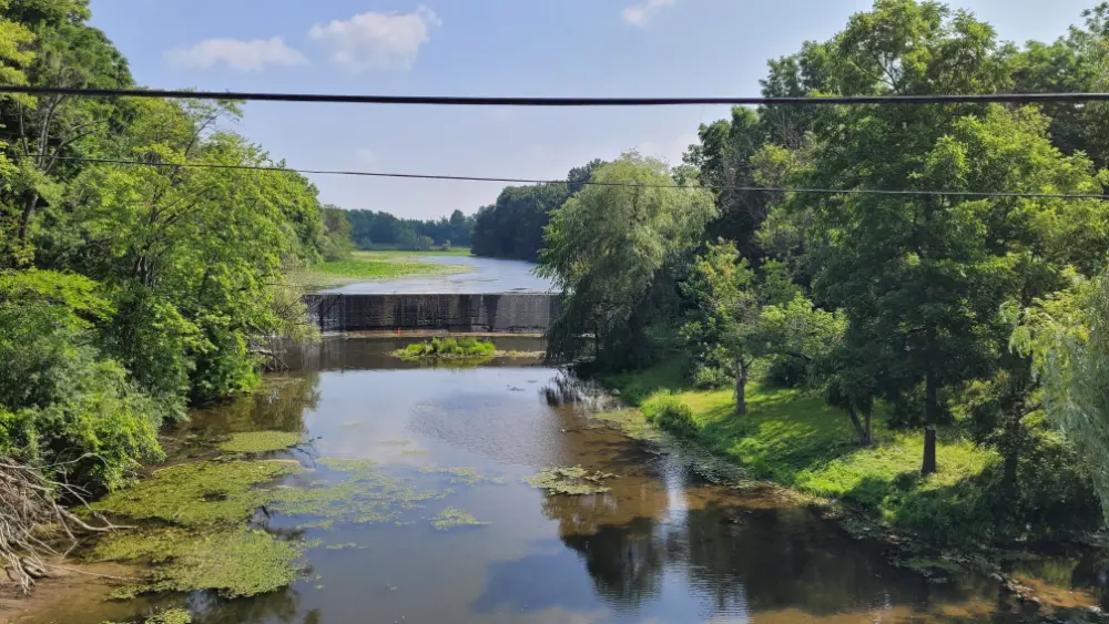 The Arva Dam across Medway Creek.