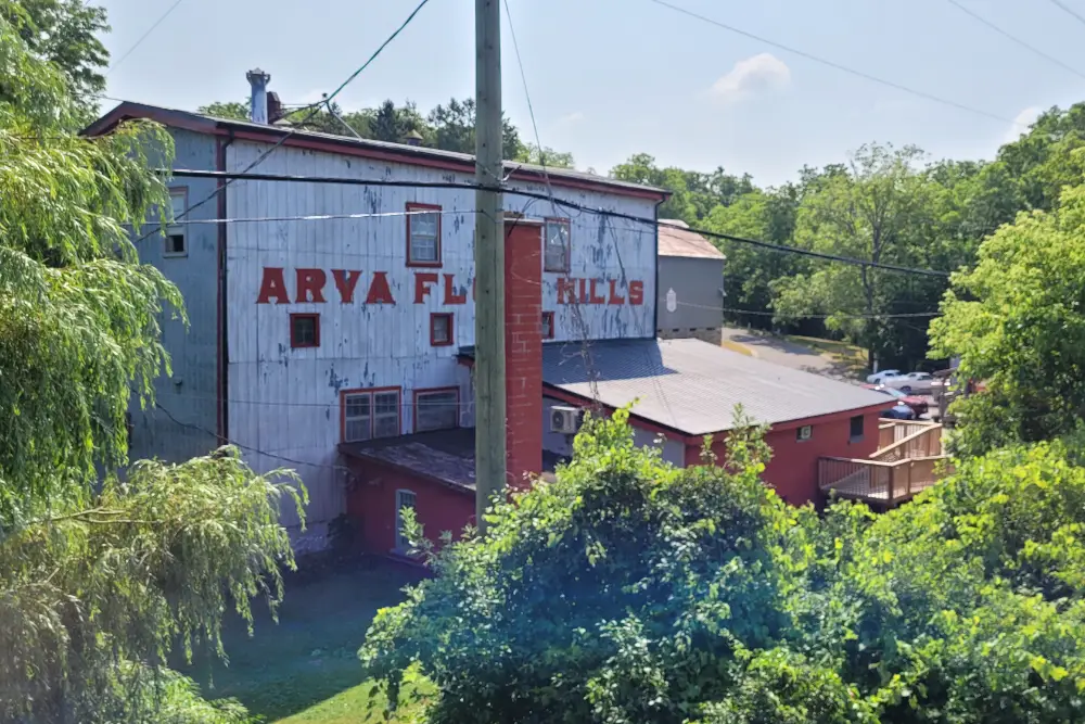 Arva Flour Mills in Arva, Ontario.