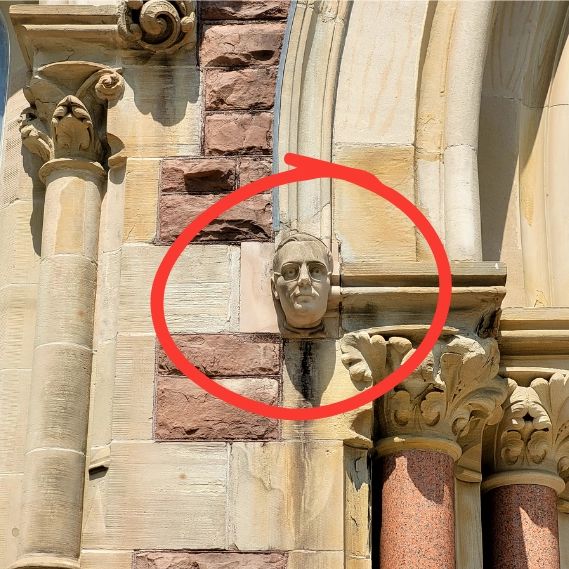 Close-up of Bishop Cody.